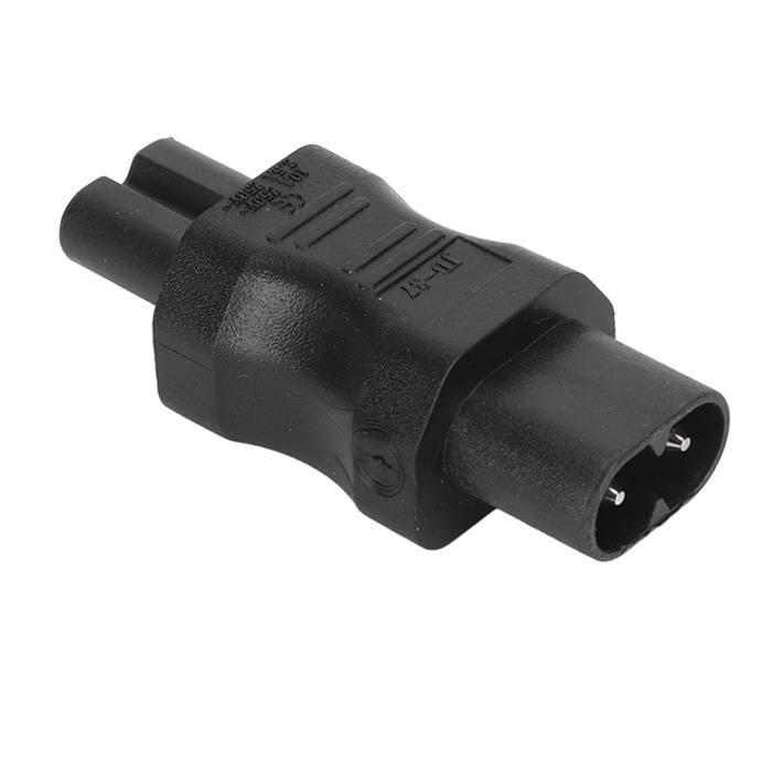 Apparaatsnoer C7 naar C8 - Kabeltype: H03VVH2-F 2x0.75mm² Max. belasting: 230V/2.5A Aansluiting