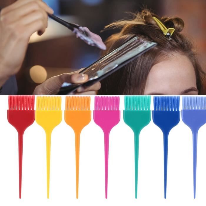 1 Mélangeur De Coloration En Plastique Pour Cheveux, Fouet De Crème Colorée, Applicateur De Crème Colorée, Outil De Blanchiment Des Cheveux Pour La Maison, Le Salon De Coiffure, Le Salon De Coiffure