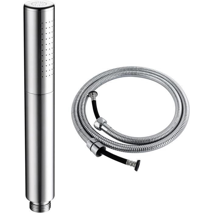 Pommeau de douche en acier inoxydable, 1 douchette à main