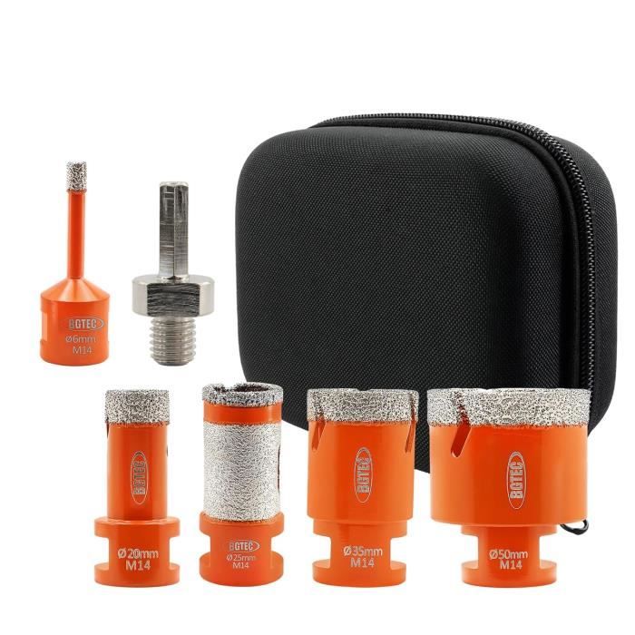 Foret Scie Cloche Diamant 4 Pouces - Pour Perçage Carrelage Béton - Portable Et Résistant