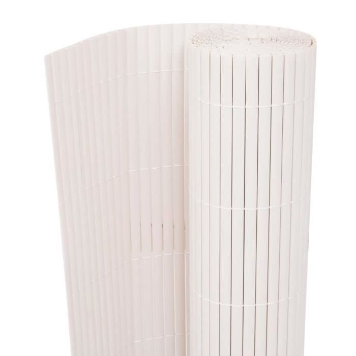 vidaXL Clôture jardin PVC