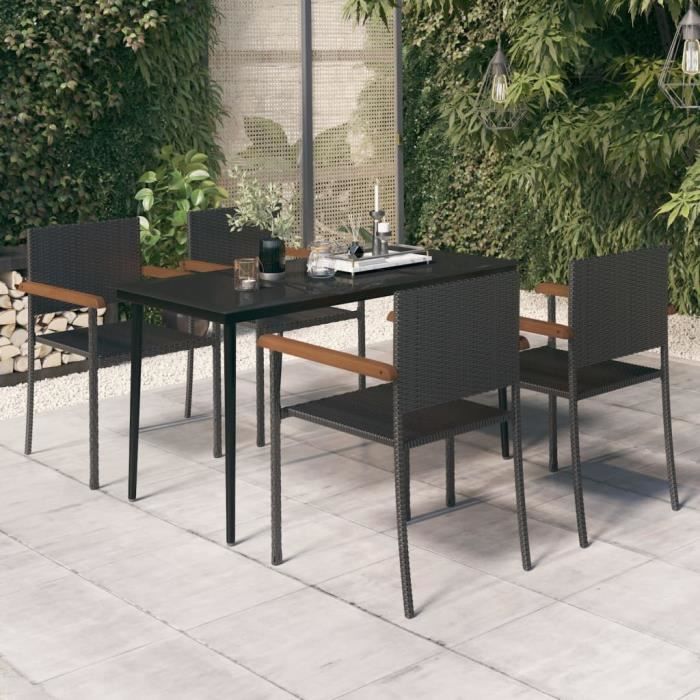 vidaXL Ensemble Salle à Manger 5 pcs et - vue 6