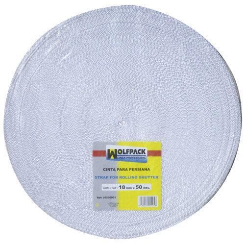 Sangle Polypropylène Tissée Blanche - 5.1cm De Large, Vendue Au Mètre (lot De 5m)