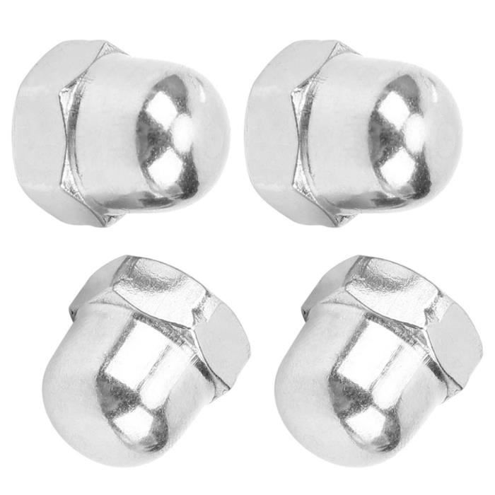 6 écrous Hexagonaux Laiton M10 Tête Dôme – Uxcell, Filetage M10, 17mm