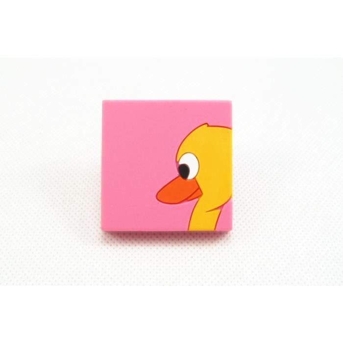 Lot De Poignées De Porte En Caoutchouc Coloré Pour Enfants - Formes Animales - Déco Chambre D'enfant