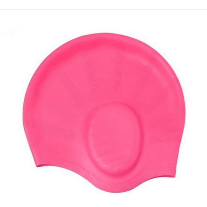 Generic Bonnet De Bain Silicone – Lot 2, étanche, Pour Enfants 5-14 Ans, Multicolore, Antidérapant