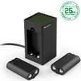 Subsonic - Kit de charge dual Power Pack - 2 batteries, chargeur et câble pour manette Xbox serie X/S-1