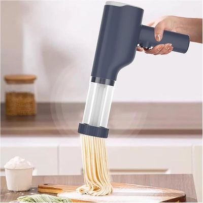 Machine à Pâtes électrique Portable Automatique - Avec 5 Têtes De Filière, Batterie Lithium Intégrée (3000 MAh) - Pour Nouilles Maison, Lavage Au Couteau Inclus