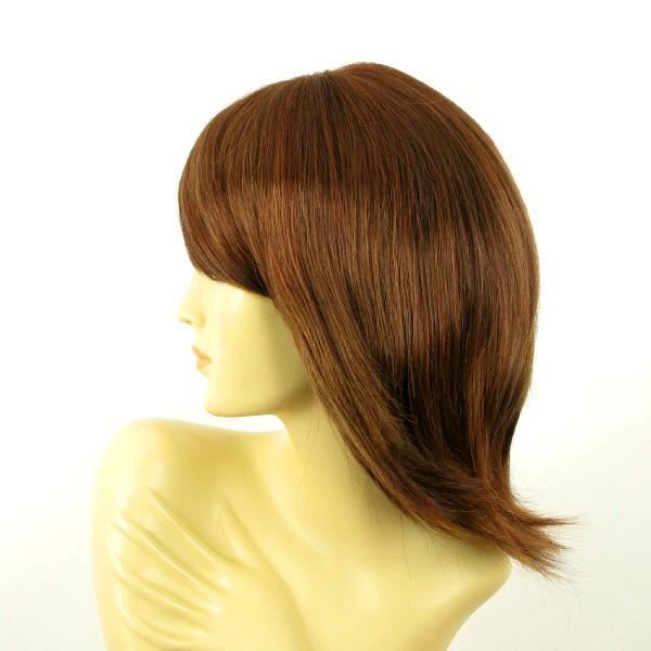 Perruque Longue Avec Bandeau - Châtain Cuivré Méché Blond Clair - Ref BENEDICTE 33h130 - Neuve Avec étiquettes
