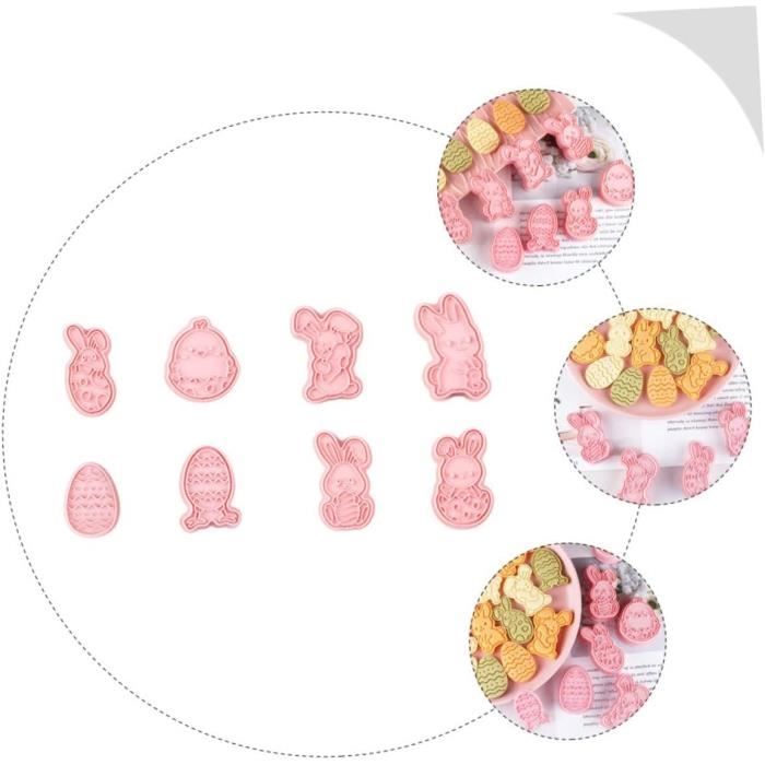 Pâques Enfant, SilverChry 12 Pièces Tampon Oeuf de Pâques, Encreur Enfant, Cadeau Paques, Deco Paques,Petites Choses pour les Enfants, Kit de Bricolage Pâques, Chasse au Trésor