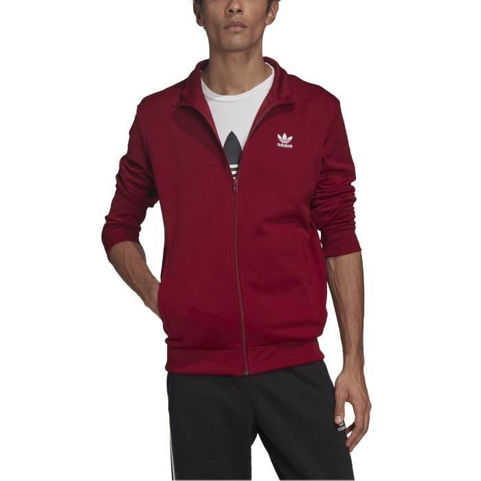 Veste de surv tement adidas Originals Trefoil Essentials Rouge