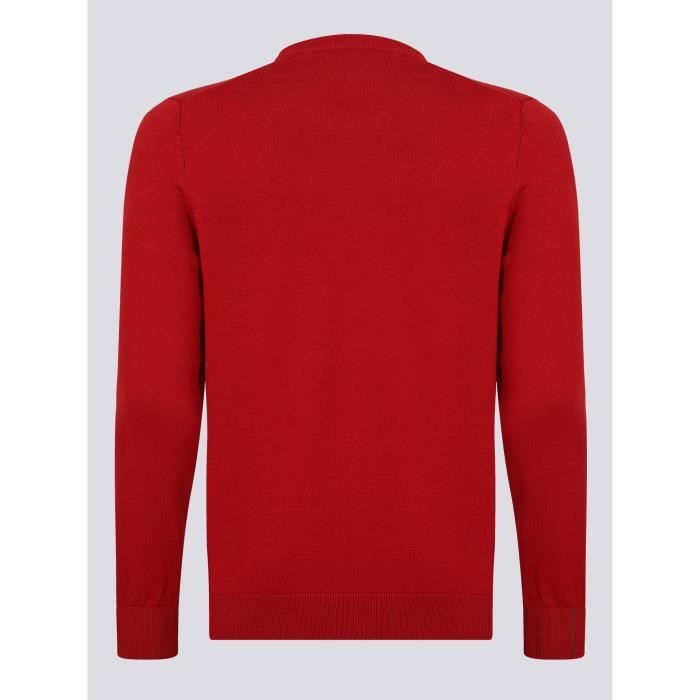 Pull col rond homme Lacoste en jersey