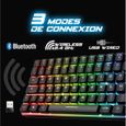 SPIRIT OF GAMER - Clavier Gamer Sans Fil RGB - Clavier TKL Compact 65% - Touches Semi-Mécanique dont 25 Anti-Ghosting-2