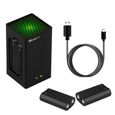 Subsonic - Kit de charge dual Power Pack - 2 batteries, chargeur et câble pour manette Xbox serie X/S-2
