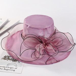 Chapeau De Cérémonie CRAZY HAT – Femme – Rose – Taille Unique – Fait Main (France)