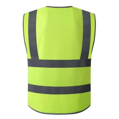 Polo à manches longues jaune haute visibilité - 150 g/m2 - L - Singer