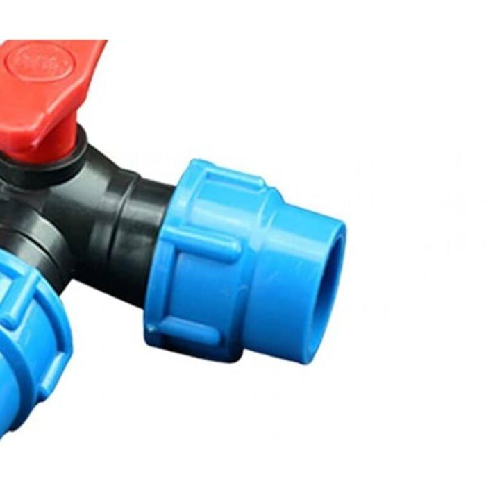 Raccord En T 18 Mm – Lot 5 Pièces, Nylon, Marque Connect – Pour Tuyaux D'arrosage Et Circuits D'eau