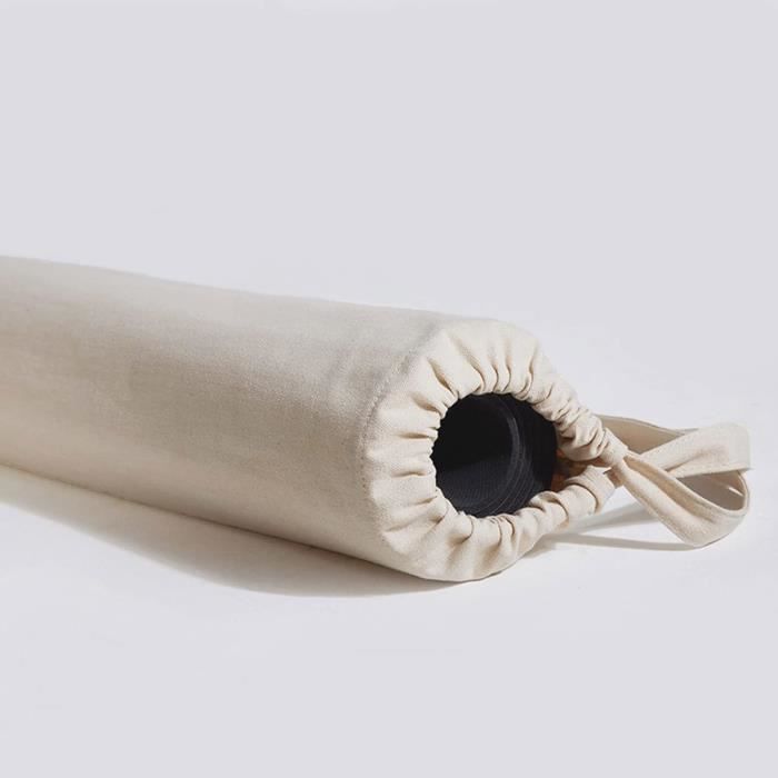 Support à Tapis De Yoga Avec Crochets – Rangement équipement Gym Maison, Métal/bois, Noir