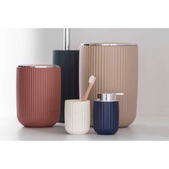 Poubelle Avec Couvercle Presse - Design Imitation Bois - 2L à 10L - Pour Salle De Bain, Cuisine Ou Bureau - 2