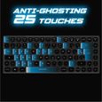 SPIRIT OF GAMER - Clavier Gamer Sans Fil RGB - Clavier TKL Compact 65% - Touches Semi-Mécanique dont 25 Anti-Ghosting-3