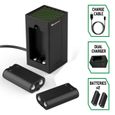 Subsonic - Kit de charge dual Power Pack - 2 batteries, chargeur et câble pour manette Xbox serie X/S-3