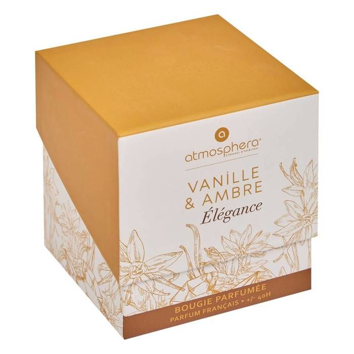 Bougies parfum Vanille • 45h 75/110 mm (x6) | Les Bougies de France