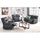 Canape cuir 3 et 2 places