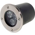 Spot Extérieur Encastrable LED IP65 220V Sol 3W 18° - Blanc Chaud 2300K - 3500K - SILAMP-0