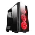 Boitier pc rouge