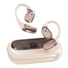 PASSIONOVA LUNAVO Casque conduction osseuse IPX5 blanc 400mA bluetooth 5.4 étanche bluetooth ecouteurs bluetooth sans fil