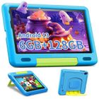FIRMAST Tablette 8 Pouces Enfants Android 13, 6 Go RAM + 128 Go ROM, Écran IPS 1080P, Contrôle Parental, Double Caméra, WiFi, Bluetooth