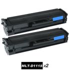 BRAND "Lot de 2 Compatible avec Samsung MLT-D111S Cartouches de toner compatibles pour Samsung Xpress SL-M2020W /SL-M2022W / SL-M2070W "