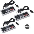 Exlene® 3 Pack Retro USB NES Nintendo Game Controller Gamepad Joystick for Windows PC/MAC