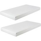 Matelas mémoire de forme IZTOSS LOT 2 ERGO CONFORT 90x200 - Hauteur 17 cm - Juvénil - idéal pour lits gigognes