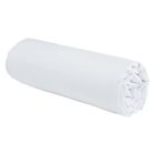 Le Roi du Matelas - Drap-housse Coton Blanc Bonnet 25 - 140x190 cm - 100% coton