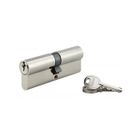 THIRARD - Cylindre de serrure double entrée SA, 45x45mm, anti-arrachement, nickel, 3 clés - THIRARD