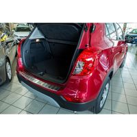 Protection de seuil de coffre chargement en acier adapté pour Opel Mokka X 2016-