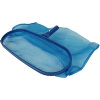 Tête d'épuisette de fond bleu pour piscine adaptable sur manche standard ou télescopique - Linxor