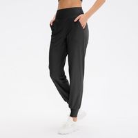 Pantalon de sport - Marque inconnue - Femme Taille haute Sécher rapide Stretch - Noir - Running - Fitness
