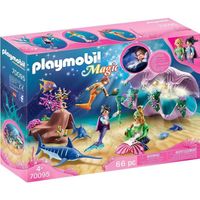 PLAYMOBIL - 70095 - Magic Les Sirènes - Coquillage lumineux avec sirènes