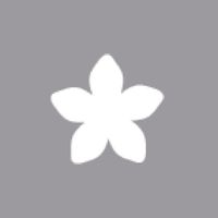 Perforatrice : Fleur, 2,54cmø, (1"), 1 pièce {couleur}