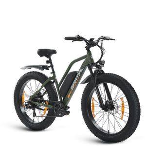 HILAND Vélo électrique adulte, 27.5 pouces, batterie 36V 10.4Ah, moteur 250W, VTT électrique 7