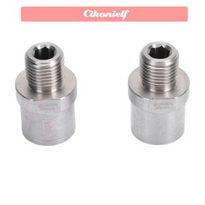 Adaptateurs De Filetage Pour Pédales De Vélo - Lot De 2 - Conversion Rapide, Acier Inoxydable