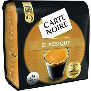 Cápsulas De Café Compatible Senseo Descafeinado n°5 Carte Noire, Comprar  En Linea