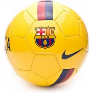 BALLON DE FOOTBALL Nouveau Ballon Officiel Jaune Nike Fc Barcelone Ta