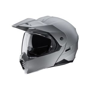 CASQUE MOTO SCOOTER HJC MODULABLE C80 N. GREY