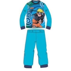 PYJAMA Pyjama Polaire Enfants 2 Pièces Bleu Clair Naruto 