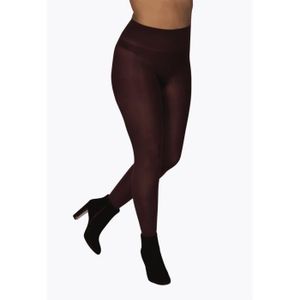 PUNKYOUTH Collant polaire femme, Collants thermiques doublés en polaire,  leggings d'hiver épais et chauds noirs pour femme, faux collants  translucides, Noir 1-220 g : : Mode