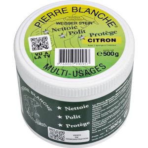 Pierre d'argile blanche - Nettoyant écologique multi-surfaces 125g, vente  au meilleur prix