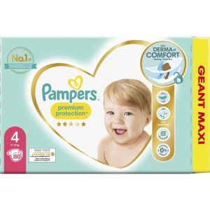 Jumbo Lot 76 couches Pampers Baby Dry Taille 4  